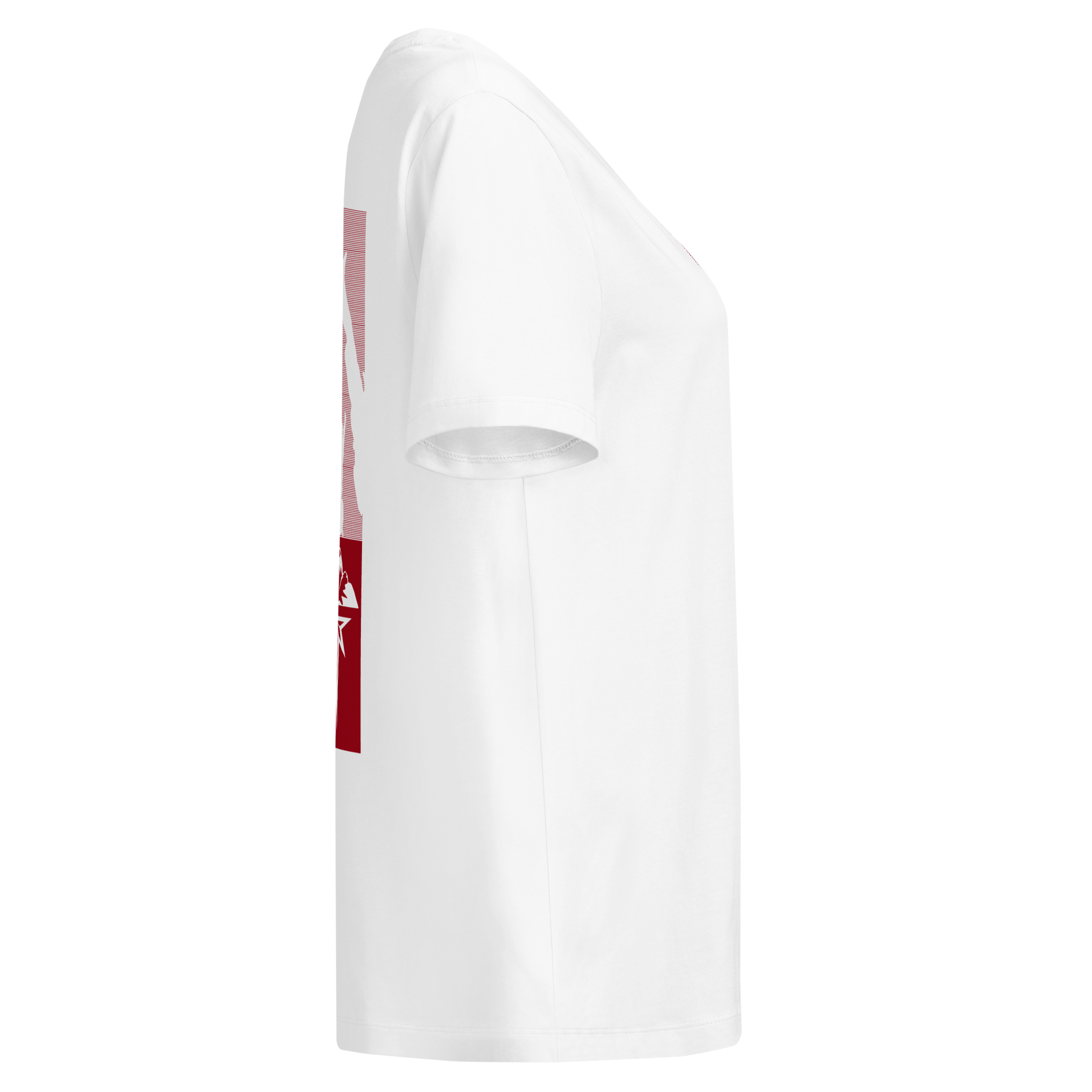 Women’s organic ribbed neck t-shirt - DEEM FLYWEAR