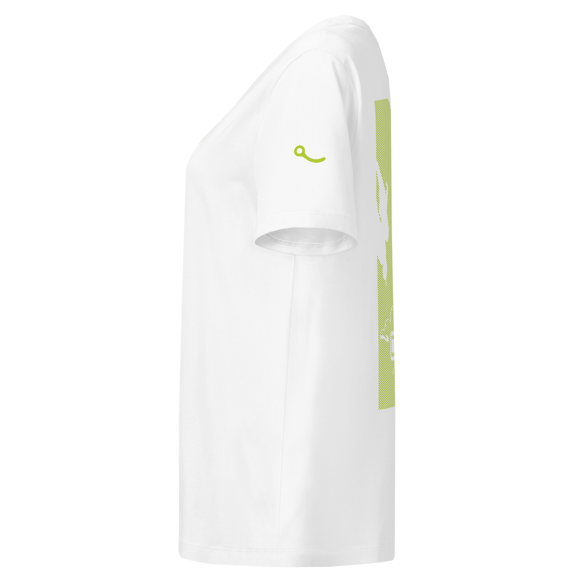 Women’s organic ribbed neck t-shirt - DEEM FLYWEAR