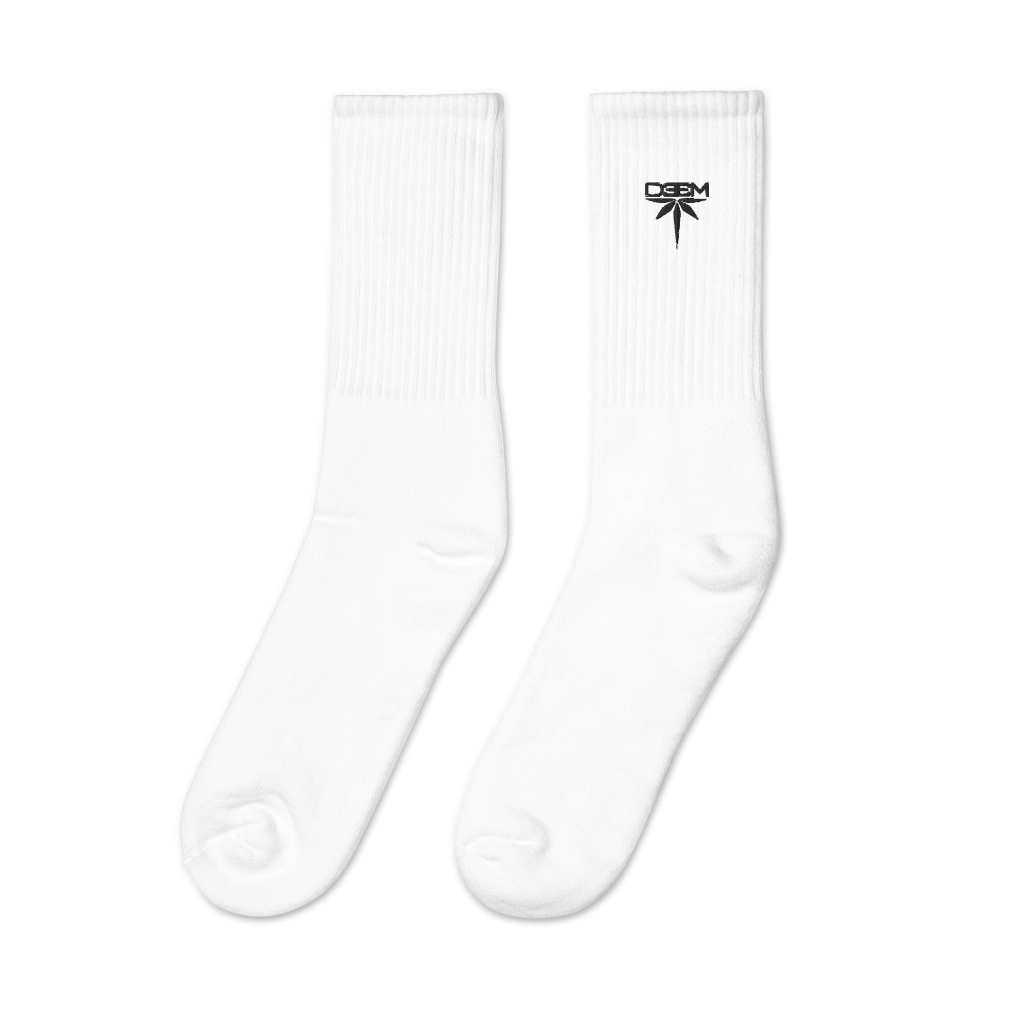 Deem Flywear Embroidered socks - DEEM FLYWEAR