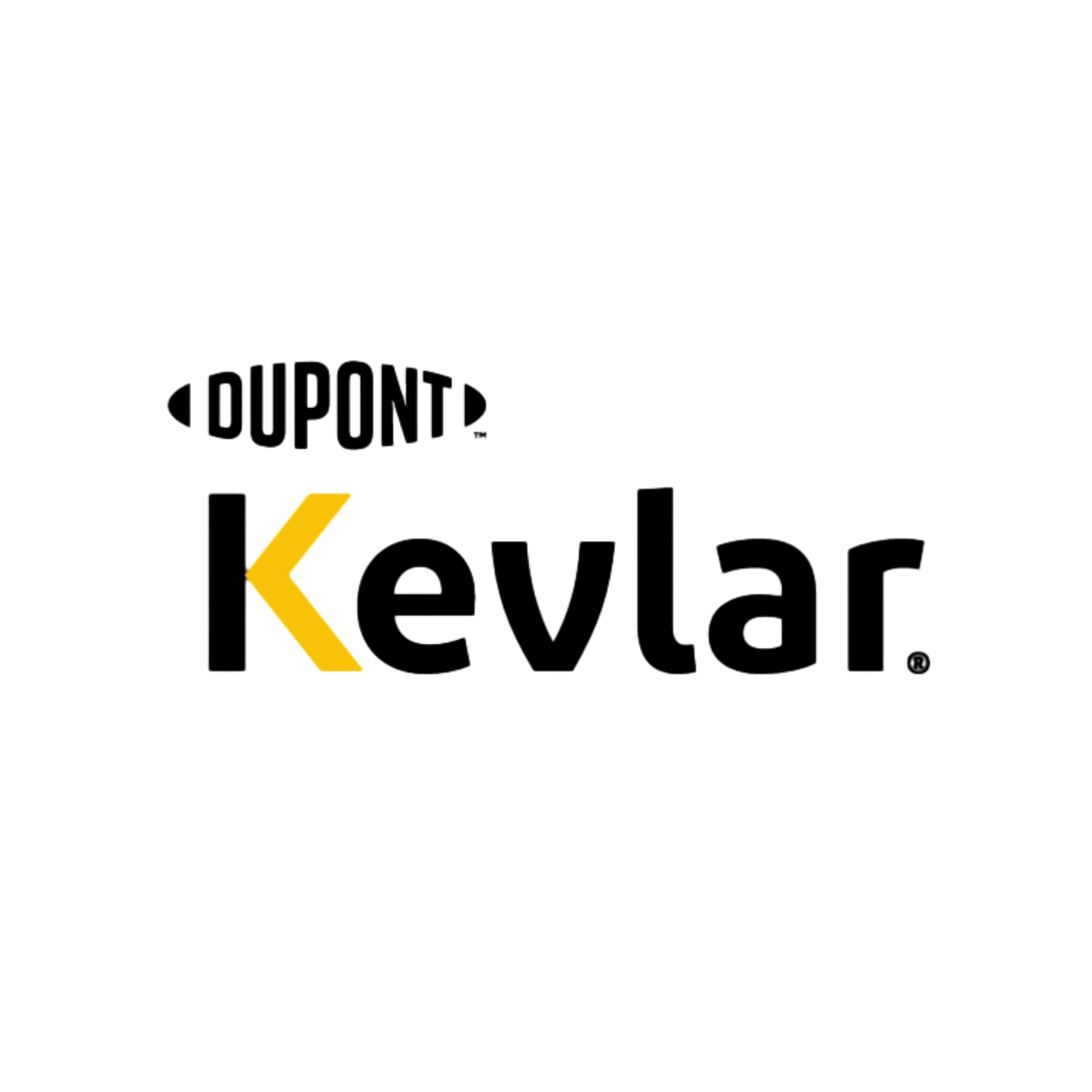 Dupont Kevlar logo on a white background