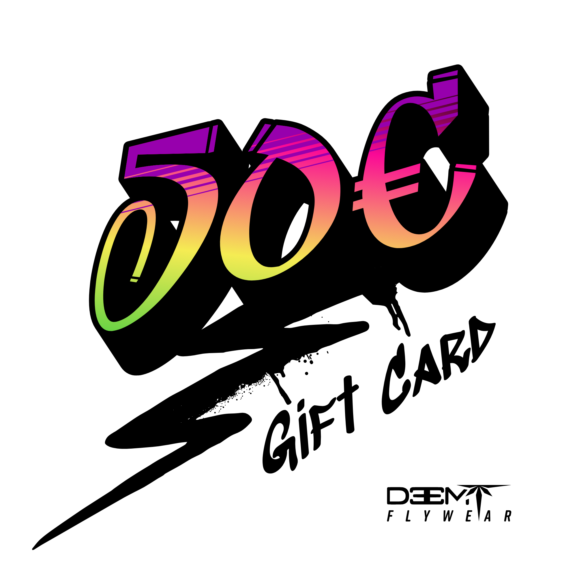 Gift Card 50€ - DEEM FLYWEAR