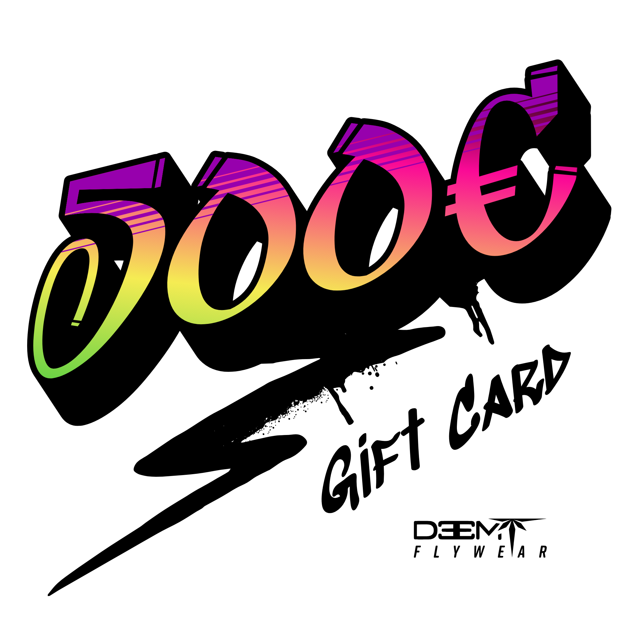 Gift Card 500€ - DEEM FLYWEAR