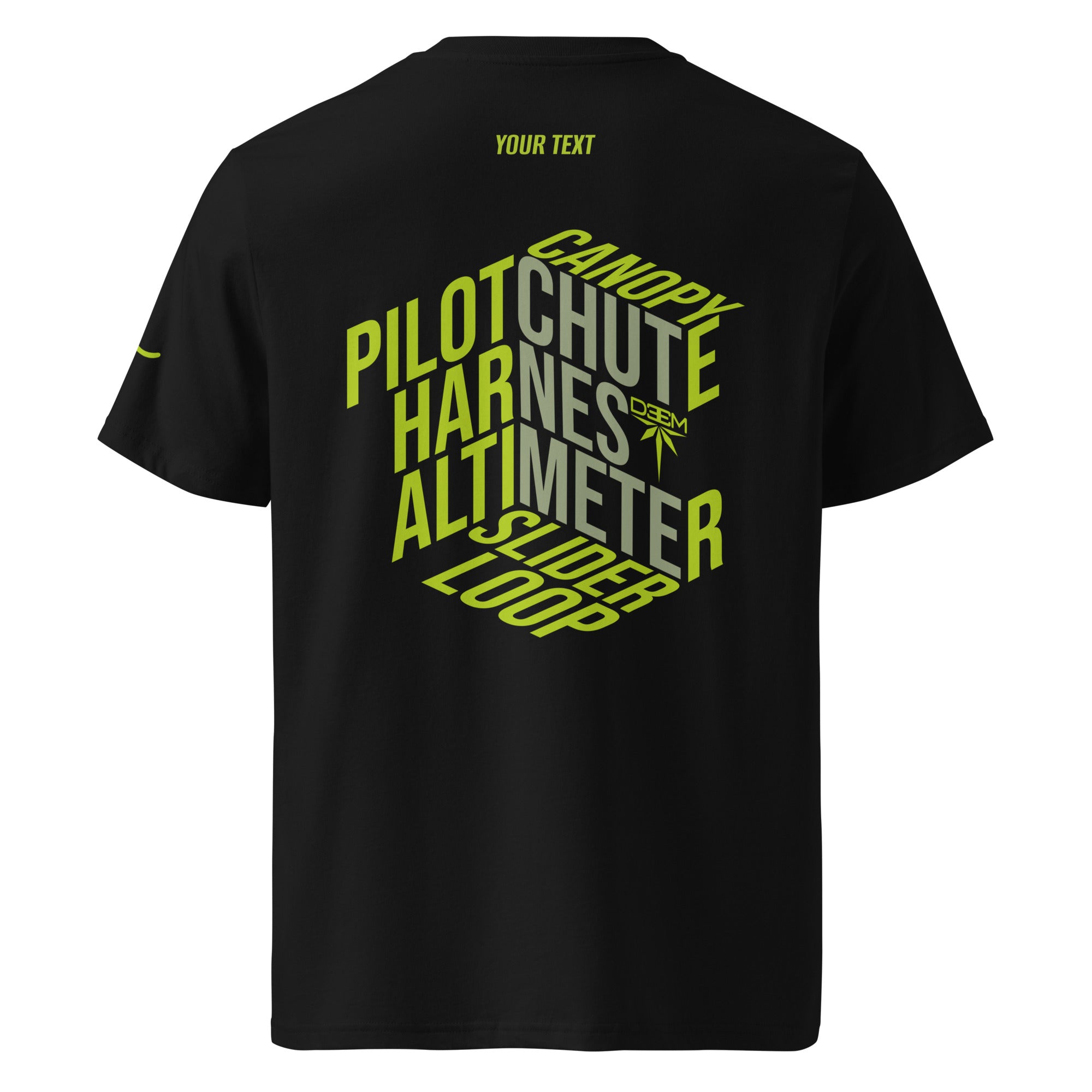 Men's Skydiver Organic Cotton T-shirt - DEEM FLYWEAR