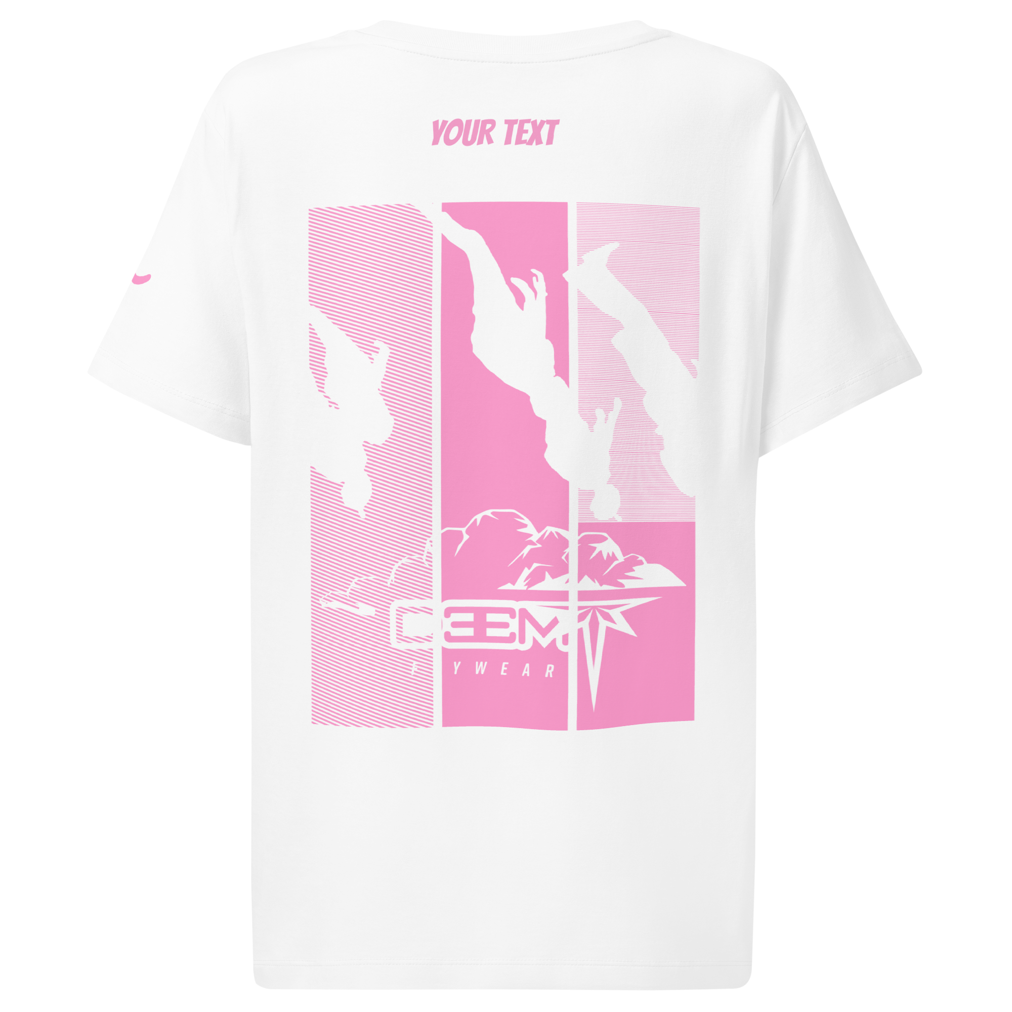 Women’s organic ribbed neck t-shirt - DEEM FLYWEAR