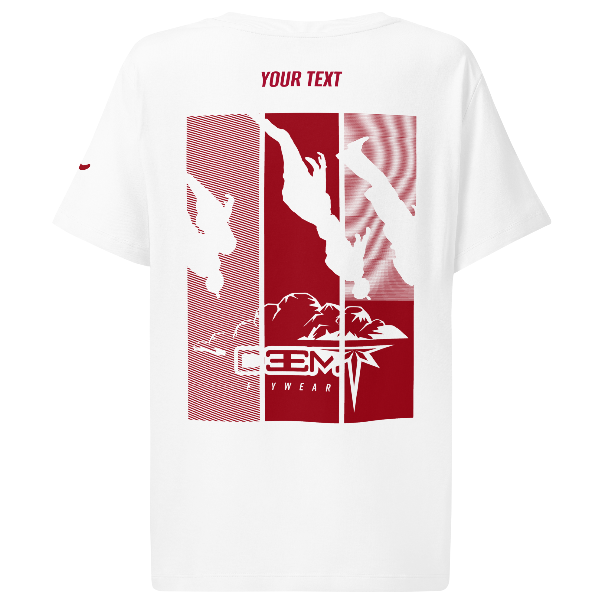 Women’s organic ribbed neck t-shirt - DEEM FLYWEAR