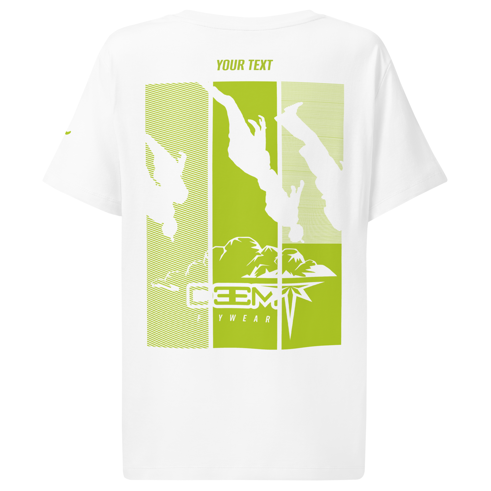 Women’s organic ribbed neck t-shirt - DEEM FLYWEAR