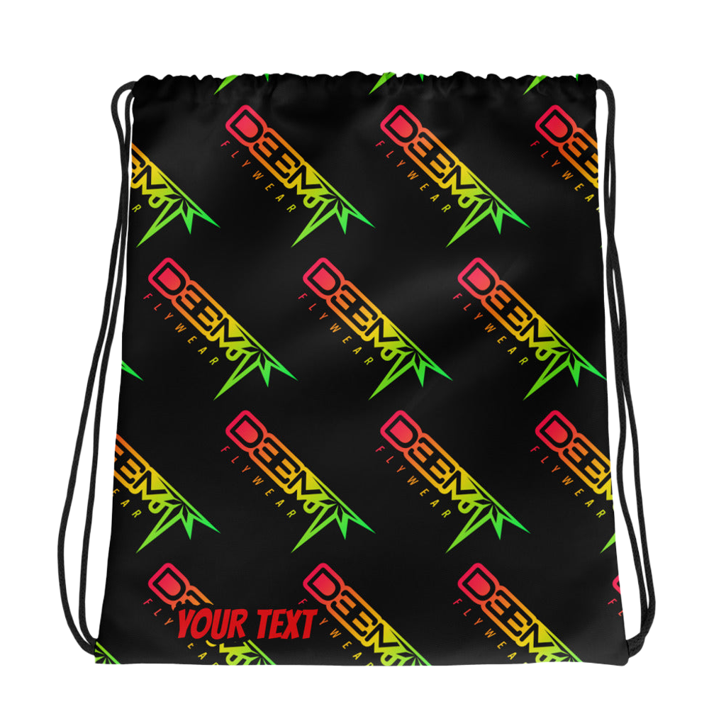 Skydiving Drawstring Bag